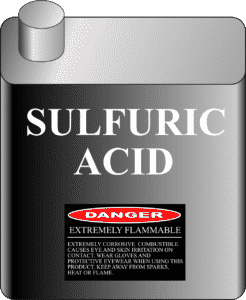 acide sulfurique 